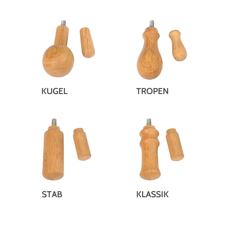Wood handle set